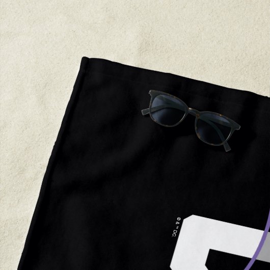 Batgirl Hi-Tech Naam Graphic Strandlaken (In situ)