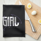 Batgirl Hi-Tech Naam Graphic Theedoek (Quarter Fold)