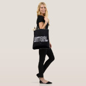 Batgirl Hi-Tech Naam Graphic Tote Bag (Op model)