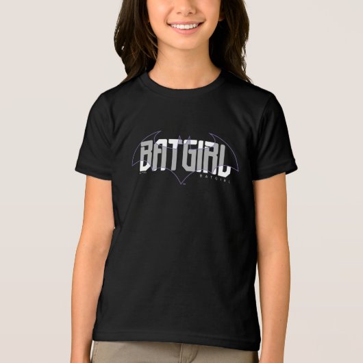 Batgirl Hi-Tech Naam Graphic Tri-Blend Shirt (Voorkant)