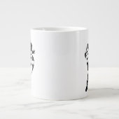 Batgirl Ink Brush Naam Grote Koffiekop (Voorkant)