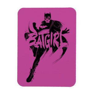 Batgirl Ink Brush Naam Magneet