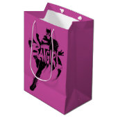 Batgirl Ink Brush Naam Medium Cadeauzakje (Voorkant Gekanteld)