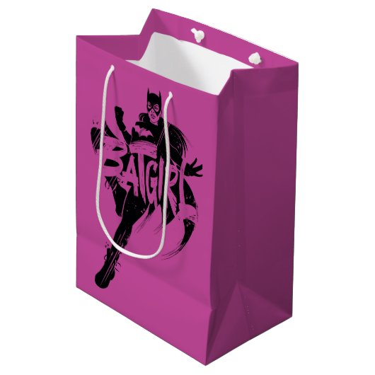 Batgirl Ink Brush Naam Medium Cadeauzakje (Voorkant Gekanteld)