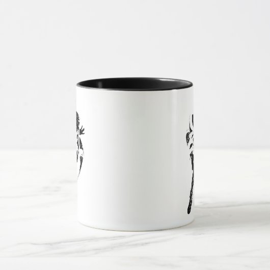 Batgirl Ink Brush Naam Mok (Midden)