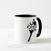 Batgirl Ink Brush Naam Mok (Voorkant rechts)