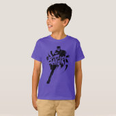 Batgirl Ink Brush Naam T-shirt (Voorkant volledig)