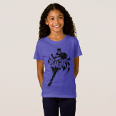 Batgirl Ink Brush Naam T-shirt (Voorkant volledig)