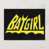 Batgirl Logo Briefkaart (Voorkant)