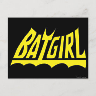 Batgirl Logo Briefkaart