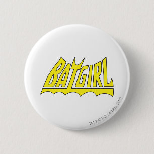 Batgirl Logo Ronde Button 5,7 Cm