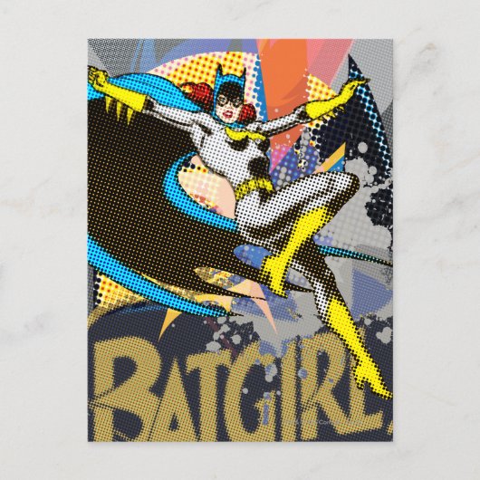 Batgirl Mid-Air Briefkaart (Voorkant)