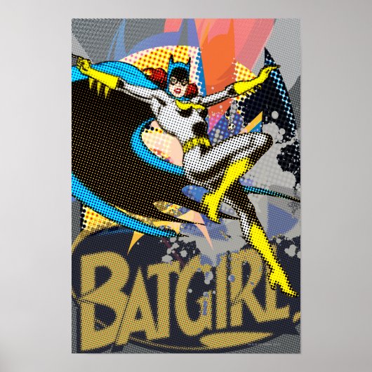 Batgirl Mid-Air Poster (Voorkant)