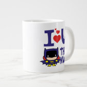 Batgirl Moederdag | Ik hou zo veel van je! Grote Koffiekop (Voorkant rechts)
