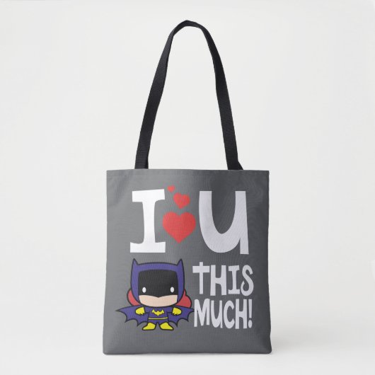 Batgirl Moederdag | Ik hou zo veel van je! Tote Bag (Voorkant)