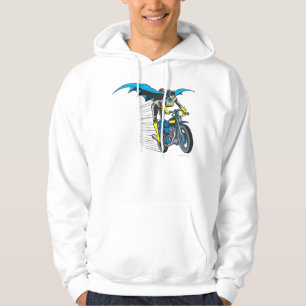 Batgirl op Batcycle Hoodie