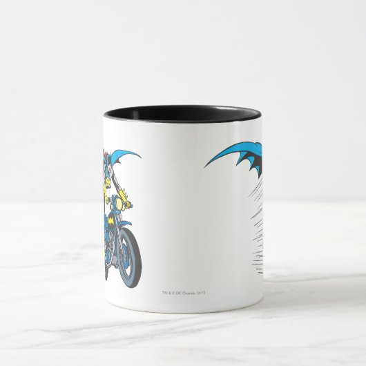 Batgirl op Batcycle Mok (Midden)