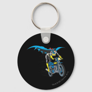 Batgirl op Batcycle Sleutelhanger