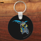 Batgirl op Batcycle Sleutelhanger (Voorkant)