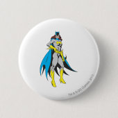 Batgirl Poses Ronde Button 5,7 Cm (Voorkant)