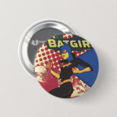 Batgirl Ronde Button 5,7 Cm (Voorkant /achterkant)