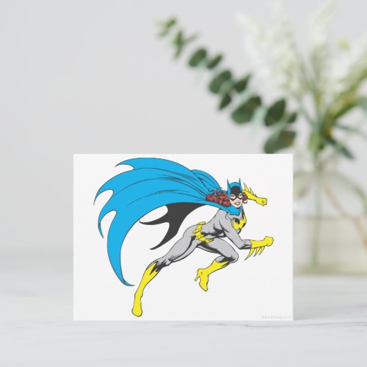 Batgirl Runs Briefkaart (Staand voorkant)