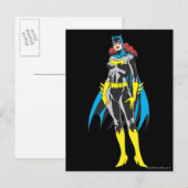 Batgirl Stands Briefkaart (Voorkant / Achterkant)
