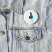 Batgirl Stands Ronde Button 5,7 Cm (In situ)