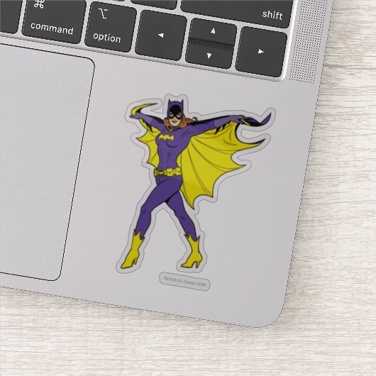 Batgirl Sticker (Detail)