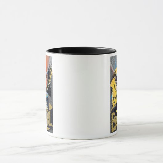 Batgirl Swinging Kick Mok (Midden)