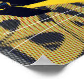 Batgirl Swinging Kick Poster (Hoek)