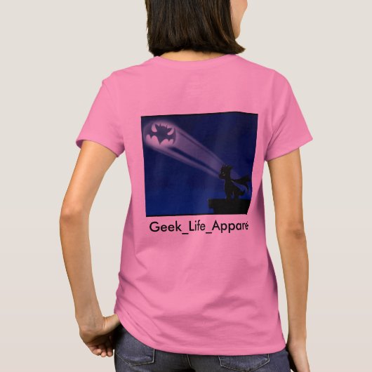 BatGoat T-Shirt, dames T-shirt (Achterkant)