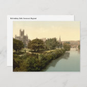 Bath Abbey, Bath, Somerset, England Briefkaart (Voorkant / Achterkant)