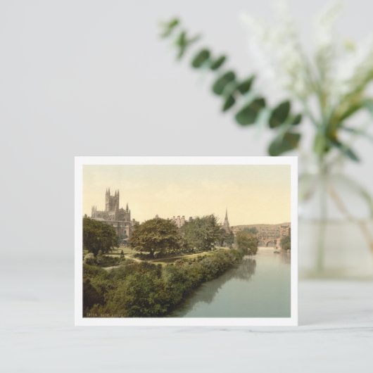 Bath Abbey, Bath, Somerset, England Briefkaart (Staand voorkant)