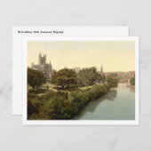 Bath Abbey, Bath, Somerset, England Briefkaart (Voorkant / Achterkant)