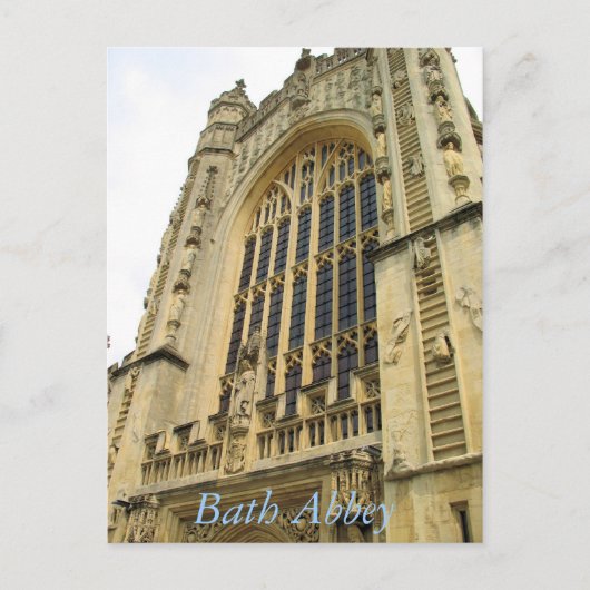 Bath Abbey briefkaart (Voorkant)