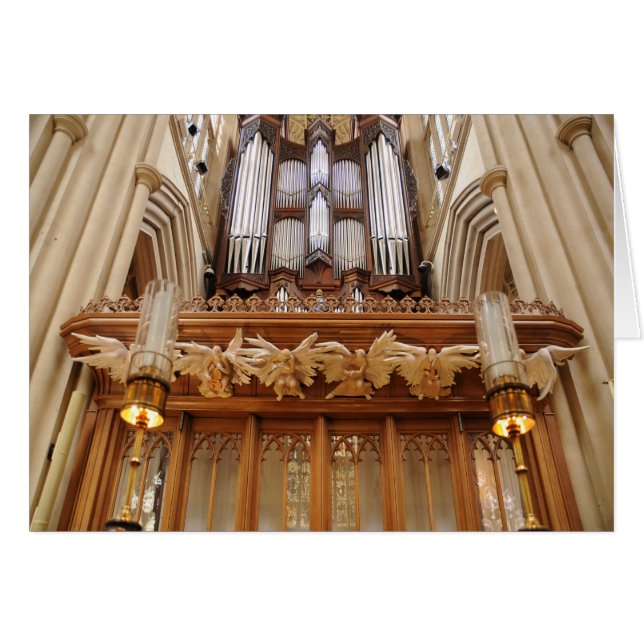 Bath Abbey England Pipe Organ (Voorkant Horizontaal)