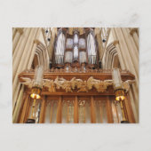 Bath Abbey England Pipe Organ Briefkaart (Voorkant)