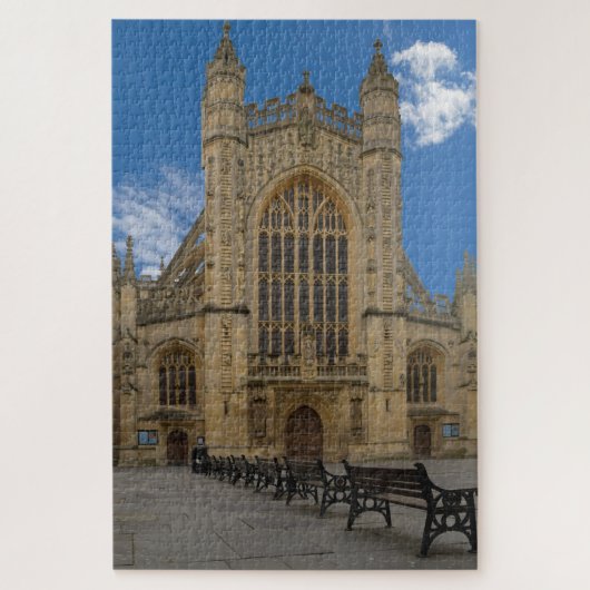 Bath Abbey. Legpuzzel (Verticaal)