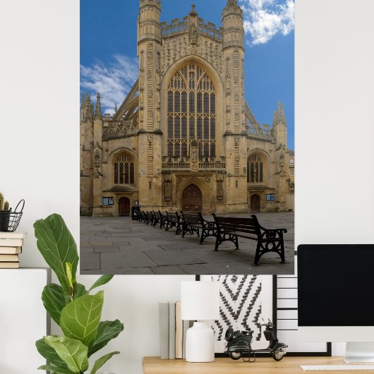 Bath Abbey. Poster (Thuiskantoor)