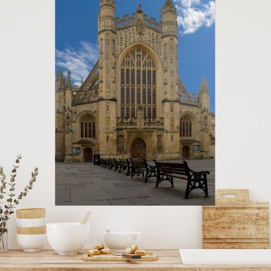Bath Abbey. Poster (Keuken)