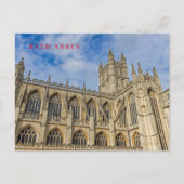 Bath Abbey uitzicht briefkaart (Voorkant)
