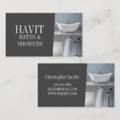 Bath and Shower Installation Visitekaartje (Voorkant / Achterkant)