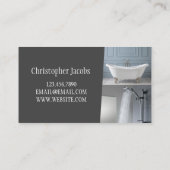 Bath and Shower Installation Visitekaartje (Achterkant)