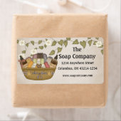 Bath & Body Gift Basket Retouradres Labels (Insitu)