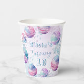 Bath bom geslacht neutrale verjaardagsfeestje papieren bekers (Voorkant)