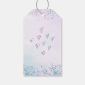 Bath bom verjaardag dank u cadeaulabel (Achterkant)