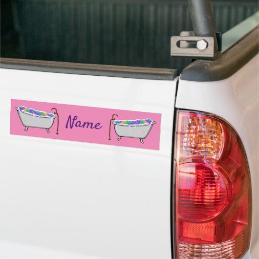Bath Bomb Babe Thunder_Cove Bumpersticker (Op Truck)
