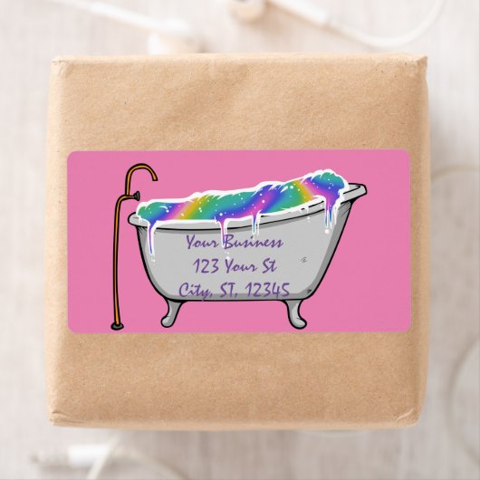 Bath Bomb Babe Thunder_Cove Etiket (Insitu)