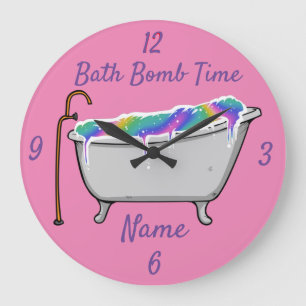 Bath Bomb Babe Thunder_Cove Grote Klok